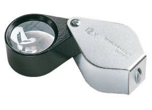 Eschenbach 1176-12 Precision Folding Magnifier 12X Jeweler Loupe